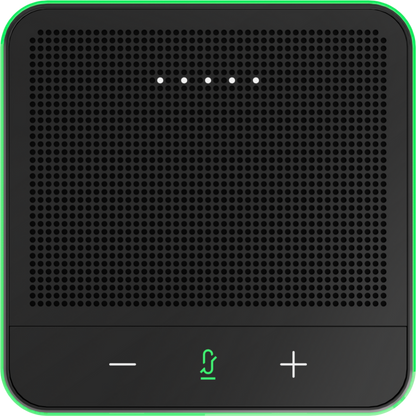 Crestron UC-AUDIO-POD-B-DR1 - Crestron Flex Pod Wireless Speaker and Microphone, Black