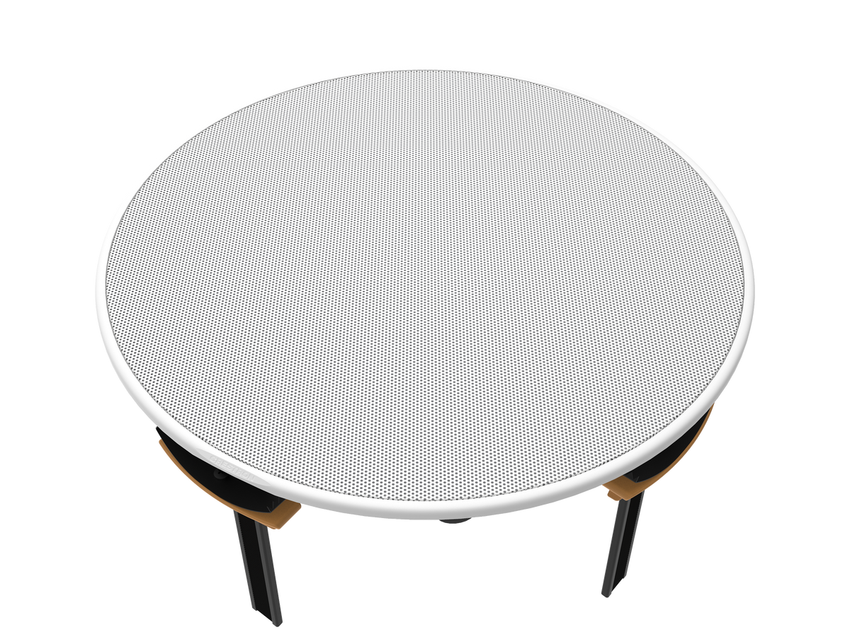 Crestron ULTIMATE IC6-AW-W-T-EACH - Ultimate 6.5 in. 2-Way All Weather In-Ceiling Speaker, White Textured, Single