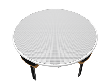 Crestron ULTIMATE IC6-AW-W-T-EACH - Ultimate 6.5 in. 2-Way All Weather In-Ceiling Speaker, White Textured, Single