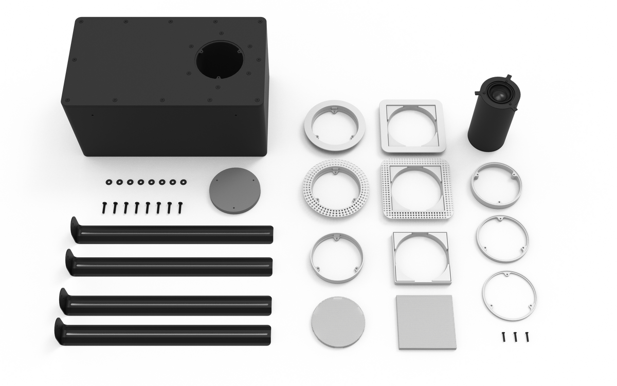 Crestron ULTIMATE IC3-SA-WOOFER/TWEETER-W-T-KIT - Ultimate 3 in. All Weather In-Ceiling Kit (Woofer and Tweeter)
