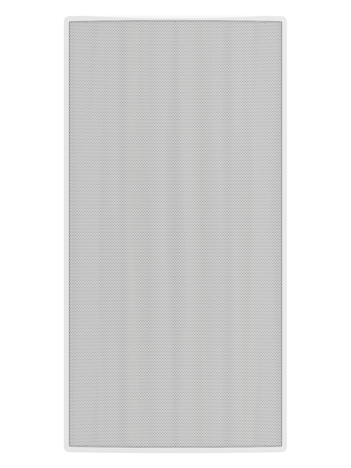 Crestron ULTIMATE IWLCR62-W-T-EACH - Ultimate Dual 6.5 in. 2-Way In-Wall LCR Speaker, White Textured, Single