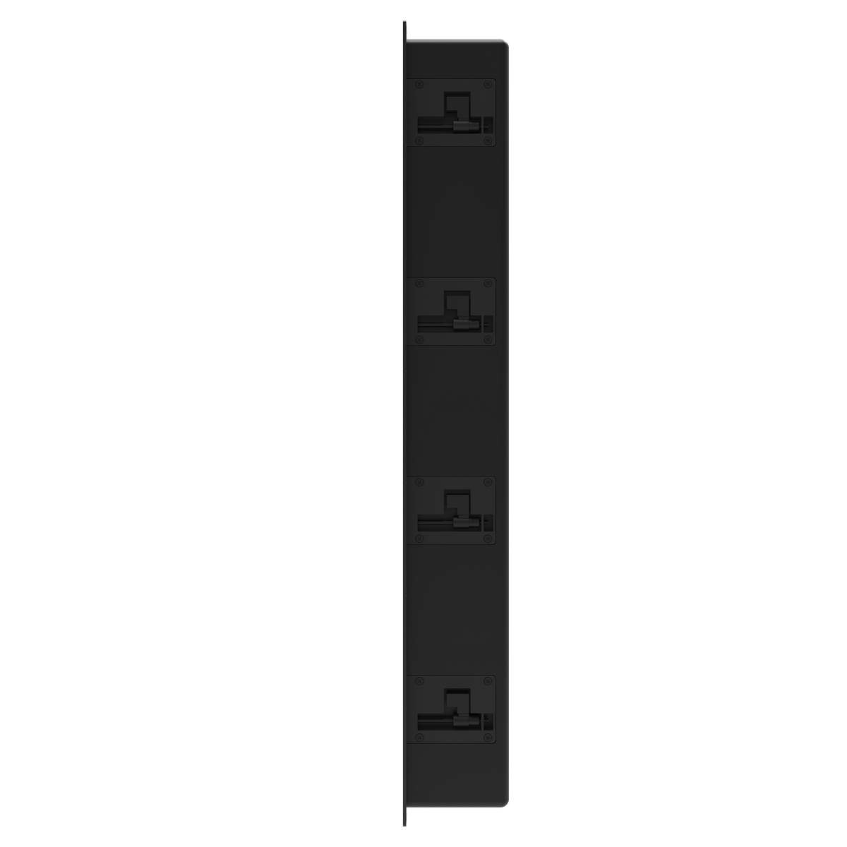 Crestron ULTIMATE IWS82-AW-W-T-EACH - Ultimate In-Wall Dual 8 in. Subwoofer, All Weather, White Textured, Single