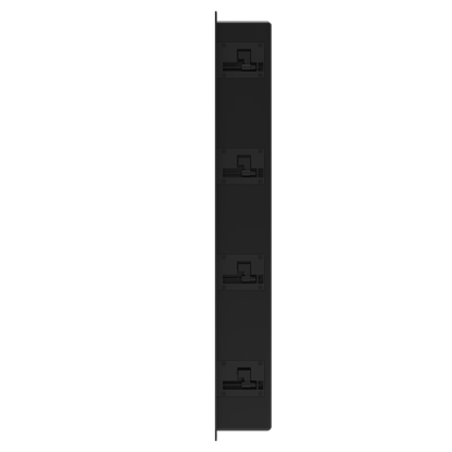 Crestron ULTIMATE IWS82-AW-W-T-EACH - Ultimate In-Wall Dual 8 in. Subwoofer, All Weather, White Textured, Single