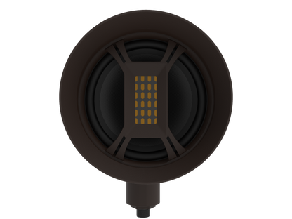 Crestron ULTIMATE OD6T-BRZ-T-EACH - Ultimate 6 in. 2-Way Outdoor Speaker, Ribbon Tweeter, Bronze Textured, Single