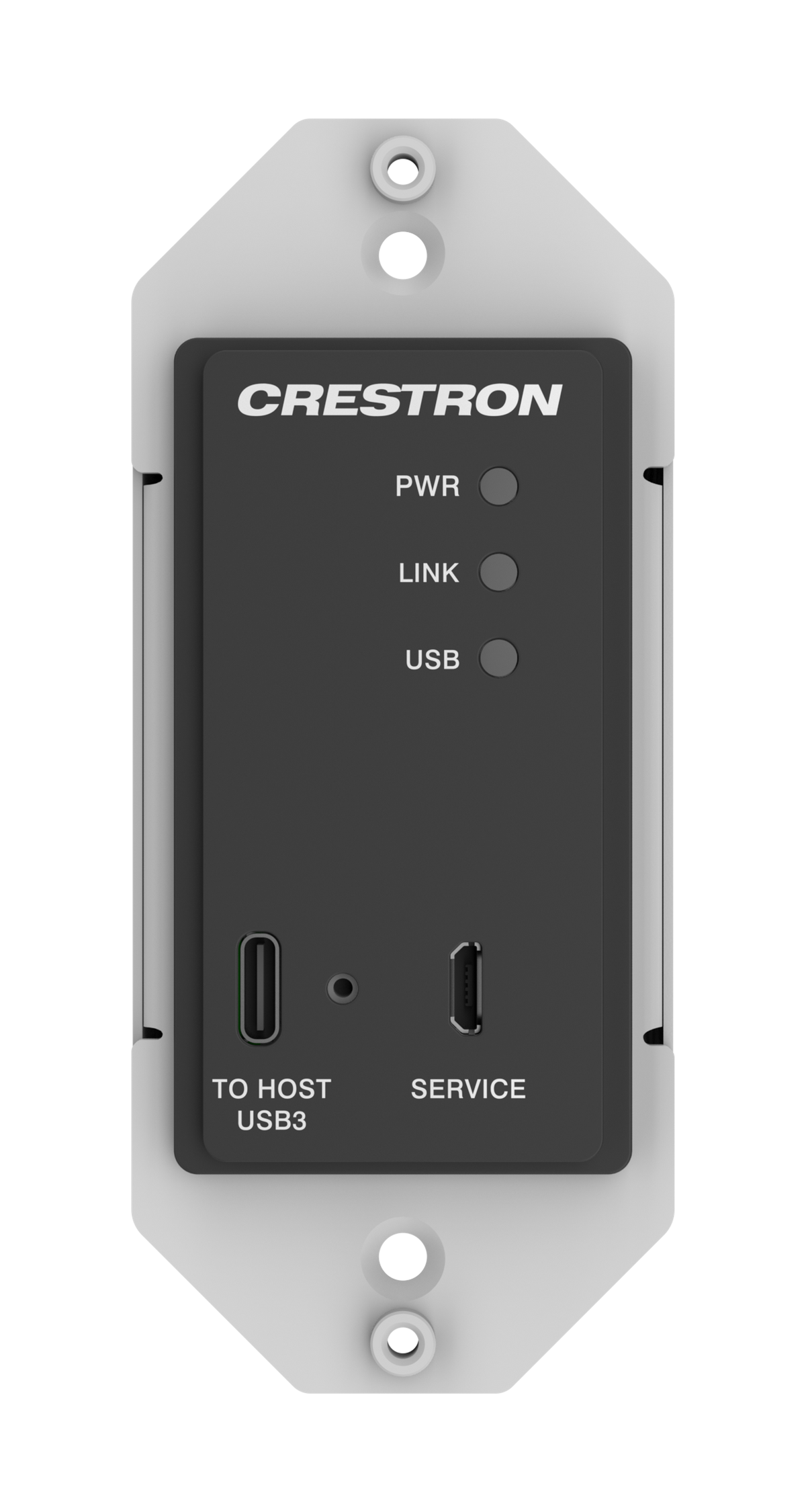 Crestron USB-EXT-3S-LOCAL-1G - USB 3.2 Extender over CAT 6a/7 Cable, Local, 1-Gang