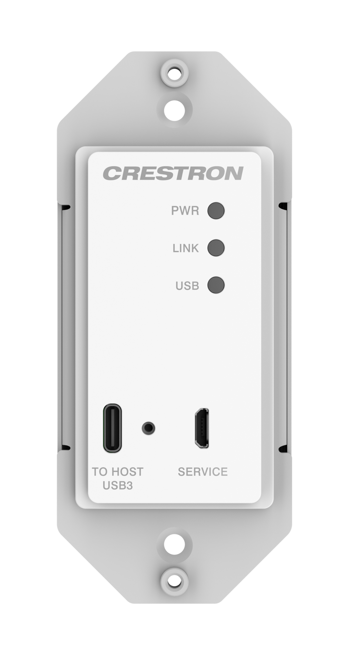 Crestron USB-EXT-3S-LOCAL-1G - USB 3.2 Extender over CAT 6a/7 Cable, Local, 1-Gang