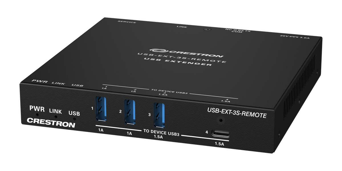 Crestron USB-EXT-3S SYSTEM - USB 3.2 Extender over CAT 6a/7 Cable