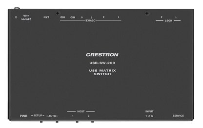 Crestron USB-SW-200 - 2-input USB 3.2 Data Matrix Switcher