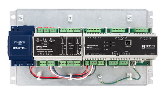 Crestron CAEN-UMP1X2-DIN-PWS - CAEN Automation Enclosure Mounting Kit for 4-Series™ Automation Processor and Hub