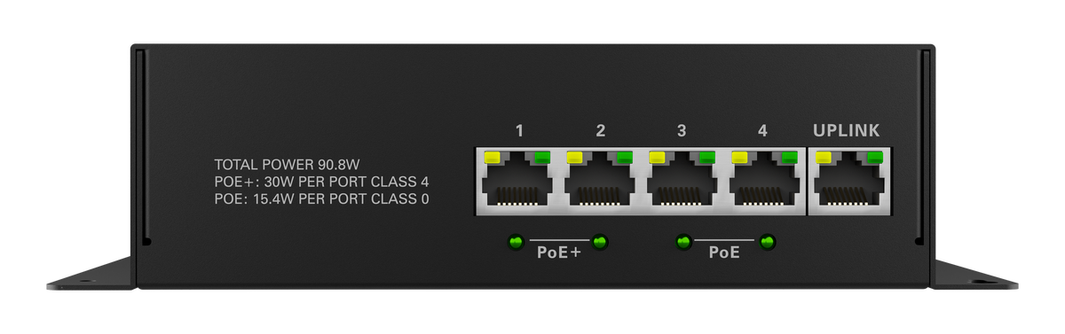 Crestron CEN-SWPOE-5AC - 5-Port PoE Network Switch
