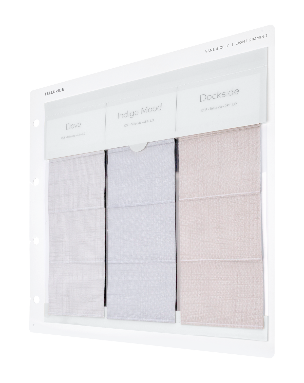 Crestron CSF-FABRIC-COLLECTION-HSHEER-2 - Crestron® Horizontal Sheer Shades Sample Book