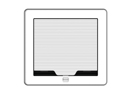 Crestron FT2-700-ELEC-PTL-AL - FlipTop™ FT2 Series Cable Management System, 700 Size, Electrical, Pass-Through Lid, Alloy