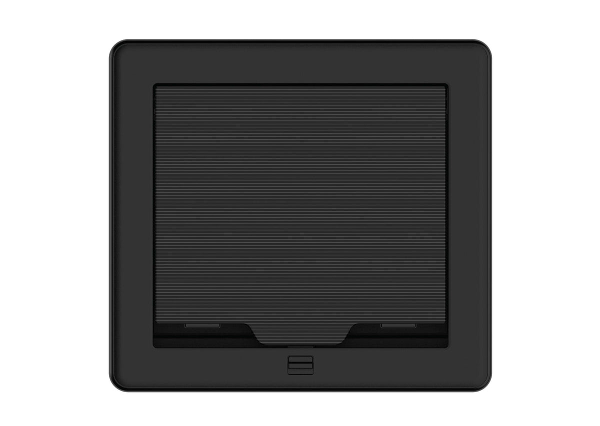 Crestron FT2-700-ELEC-PTL-B - FlipTop™ FT2 Series Cable Management System, 700 Size, Electrical, Pass-Through Lid, Black
