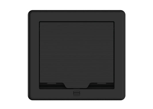 Crestron FT2-700-MECH-PTL-B - FlipTop™ FT2 Series Cable Management System, 700 Size, Mechanical, Pass-Through Lid, Black