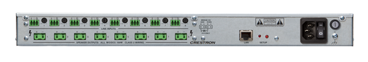 Crestron AMPI-8150 - 8-Channel Power Amplifier, 150W/Ch., 4/8 Ohm or 100V, International, 220-240V