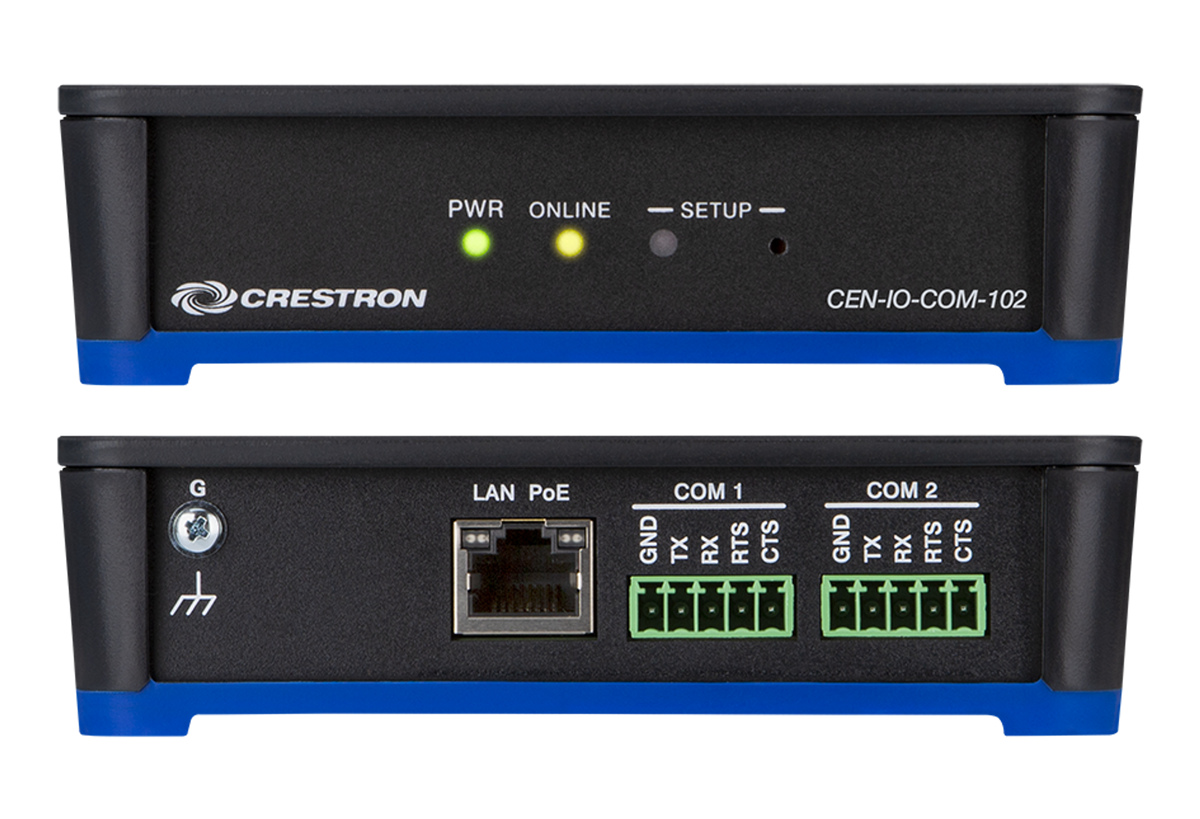 Crestron CEN-IO-COM-102 - Wired Ethernet Module with 2 COM Ports