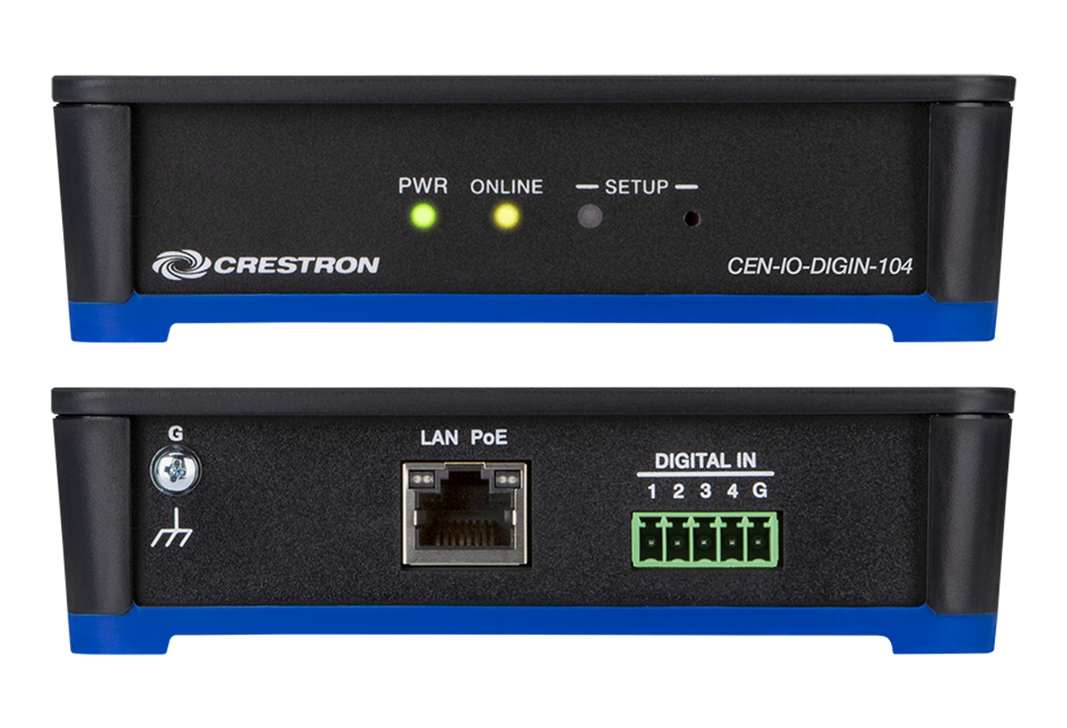 Crestron CEN-IO-DIGIN-104 - Wired Ethernet Module with 4 Digital Inputs