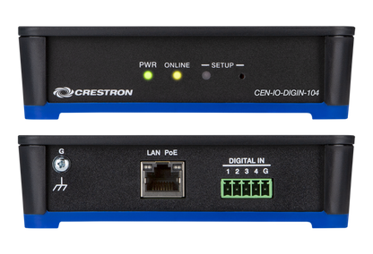 Crestron CEN-IO-DIGIN-104 - Wired Ethernet Module with 4 Digital Inputs
