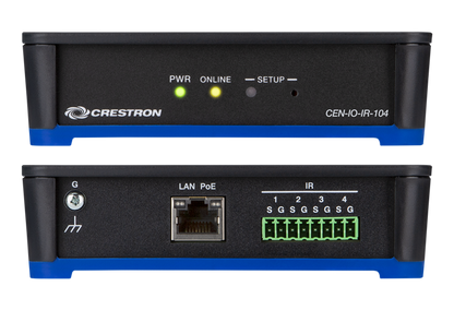 Crestron CEN-IO-IR-104 - Wired Ethernet Module with 4 IR Ports