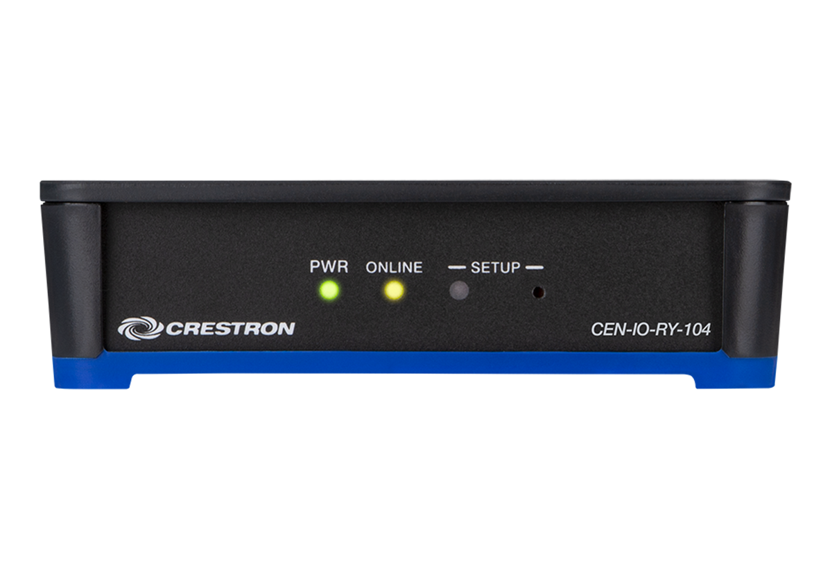 Crestron CEN-IO-RY-104 - Wired Ethernet Module with 4 Relay Ports