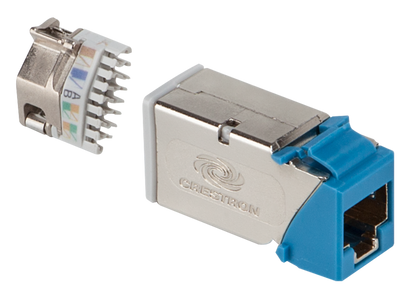 Crestron DM-CONN-ULTRA-RECP-20 - DigitalMedia™ Ultra Keystone RJ-45 Jack, 20-Pack w/Termination Tool