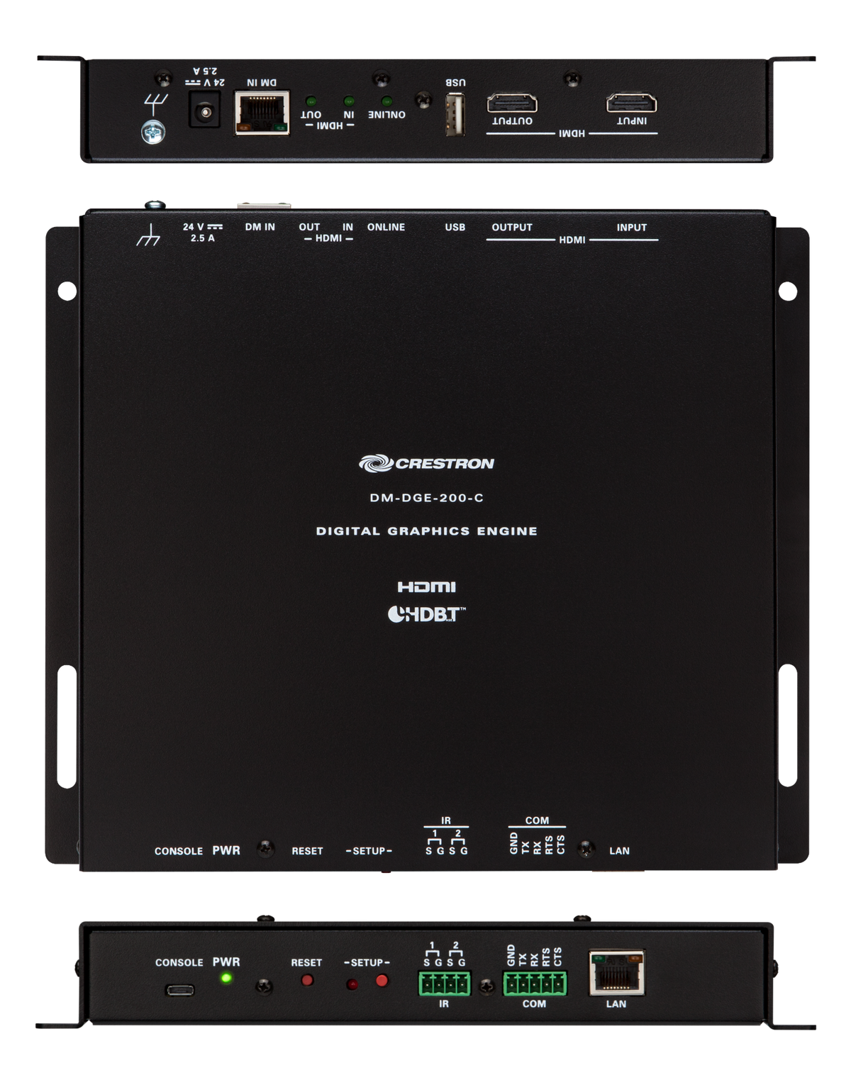 Crestron DM-DGE-200-C - Digital Graphics Engine 200 with 4K DM 8G+® Input