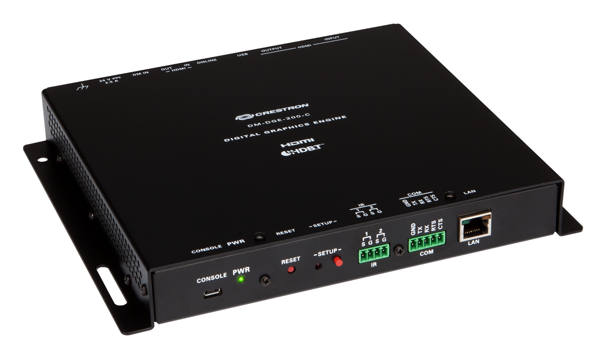 Crestron DM-DGE-200-C - Digital Graphics Engine 200 with 4K DM 8G+® Input
