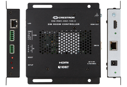 Crestron DM-RMC-4KZ-100-C - DigitalMedia 8G+® 4K60 4:4:4 HDR Receiver & Room Controller 100