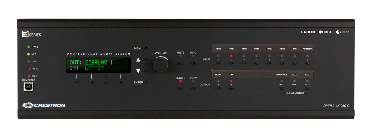 Crestron DMPS3-4K-250-C - 3-Series® 4K DigitalMedia™ Presentation System 250