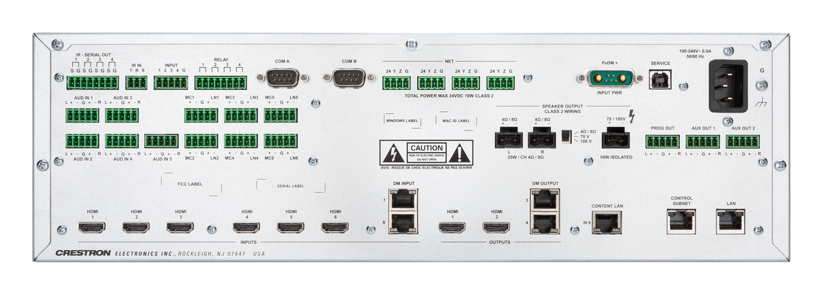 Crestron DMPS3-4K-350-C - 3-Series® 4K DigitalMedia™ Presentation System 350