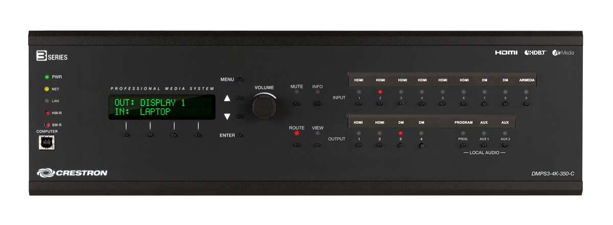 Crestron DMPS3-4K-350-C - 3-Series® 4K DigitalMedia™ Presentation System 350