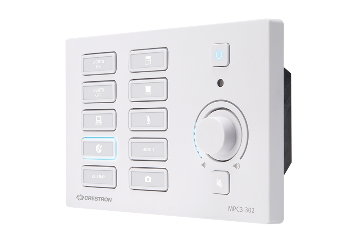 Crestron MPC3-302-W - 3-Series® Media Presentation Controller 302, White