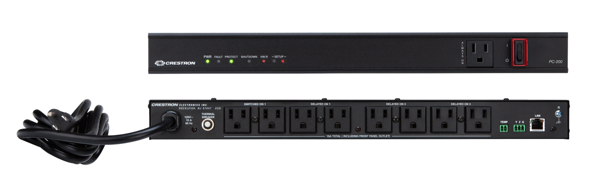 Crestron PC-200 - Energy Monitoring Power Conditioner & Controller 200