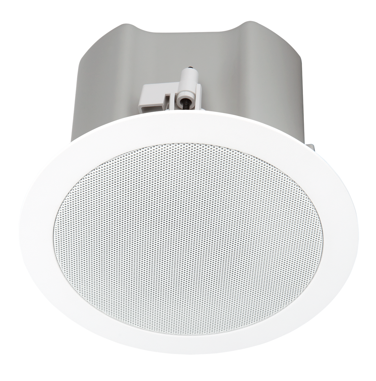 Crestron SAROS ICI4T-W-T-EACH+ - Saros® Integrator 4” 2-Way In-Ceiling Speaker, White Textured, Single (must be ordered in multiples of 2)