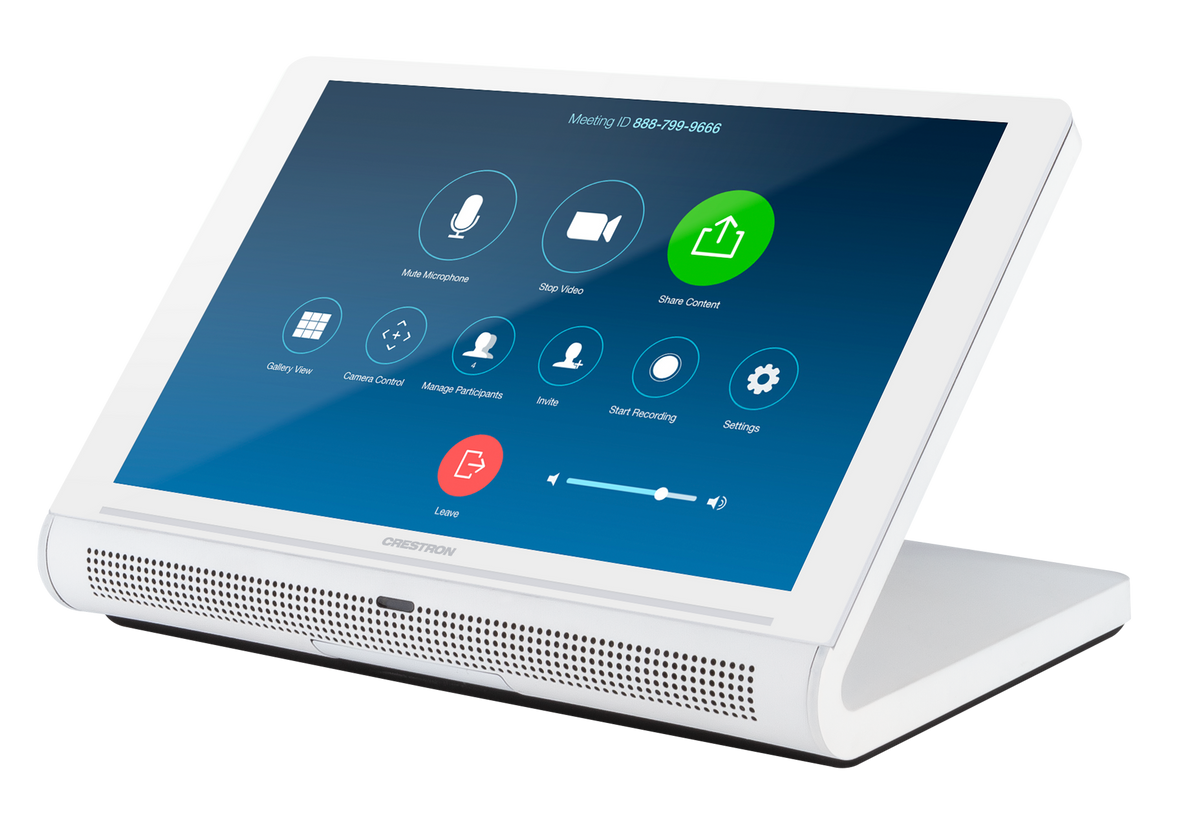 Crestron TS-770-GV-W-S - 7 in. Tabletop Touch Screen, Government Version, White Smooth