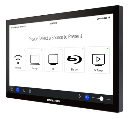 Crestron TSD-2220-B - 21.5 in. HD Touch Screen Display, Black