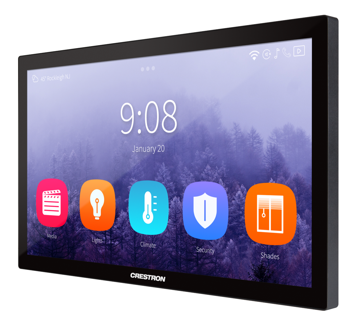 Crestron TSD-2220-B - 21.5 in. HD Touch Screen Display, Black