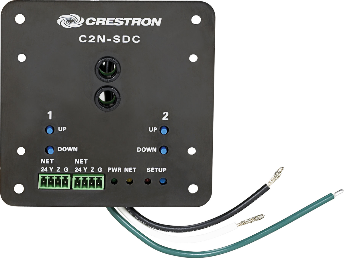 Crestron C2N-SDC - Shade and Drape Controller, 2 outputs for 120 VAC 3-wire bidirectional motors