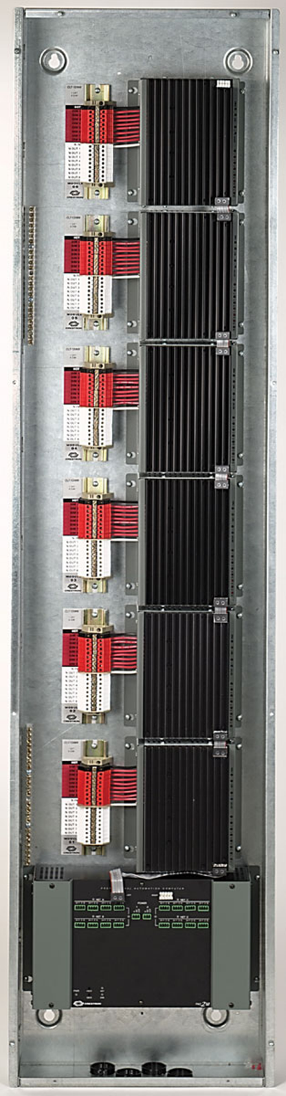 Crestron CAEN-4X1 - Automation Enclosure, 4 modules high x 1 module wide
