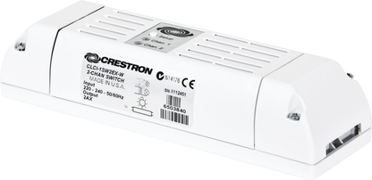 Crestron CLCI-1SW2EX-W - In-Ceiling Switch, 2 Channels, infiNET EX® Wireless, 230VAC