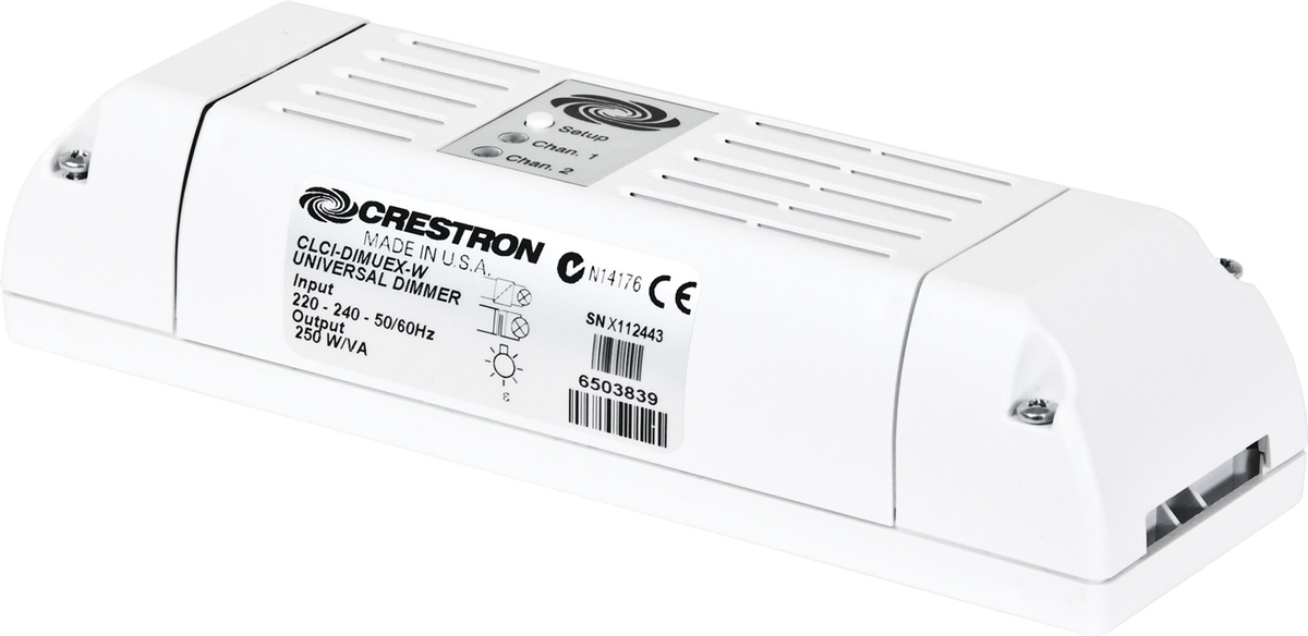 Crestron CLCI-DIMUEX-W - In-Ceiling Dimmer, infiNET EX® Wireless, 230VAC