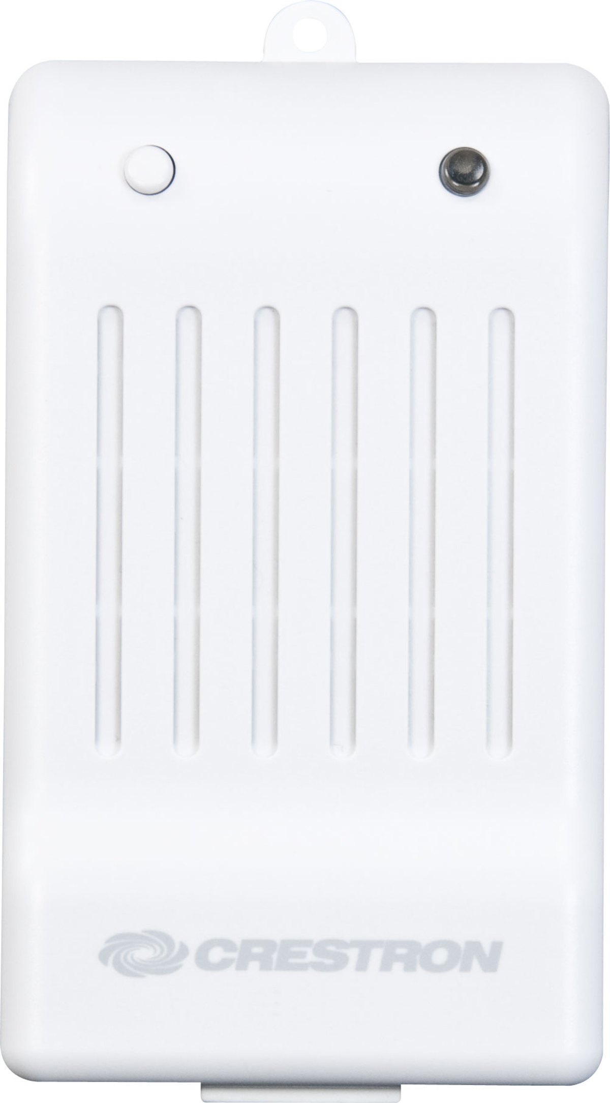 Crestron CLW-LSWEX-2GD-W-T - Dual-Channel Wireless Lamp Switch, Ground Pin Down, White Textured