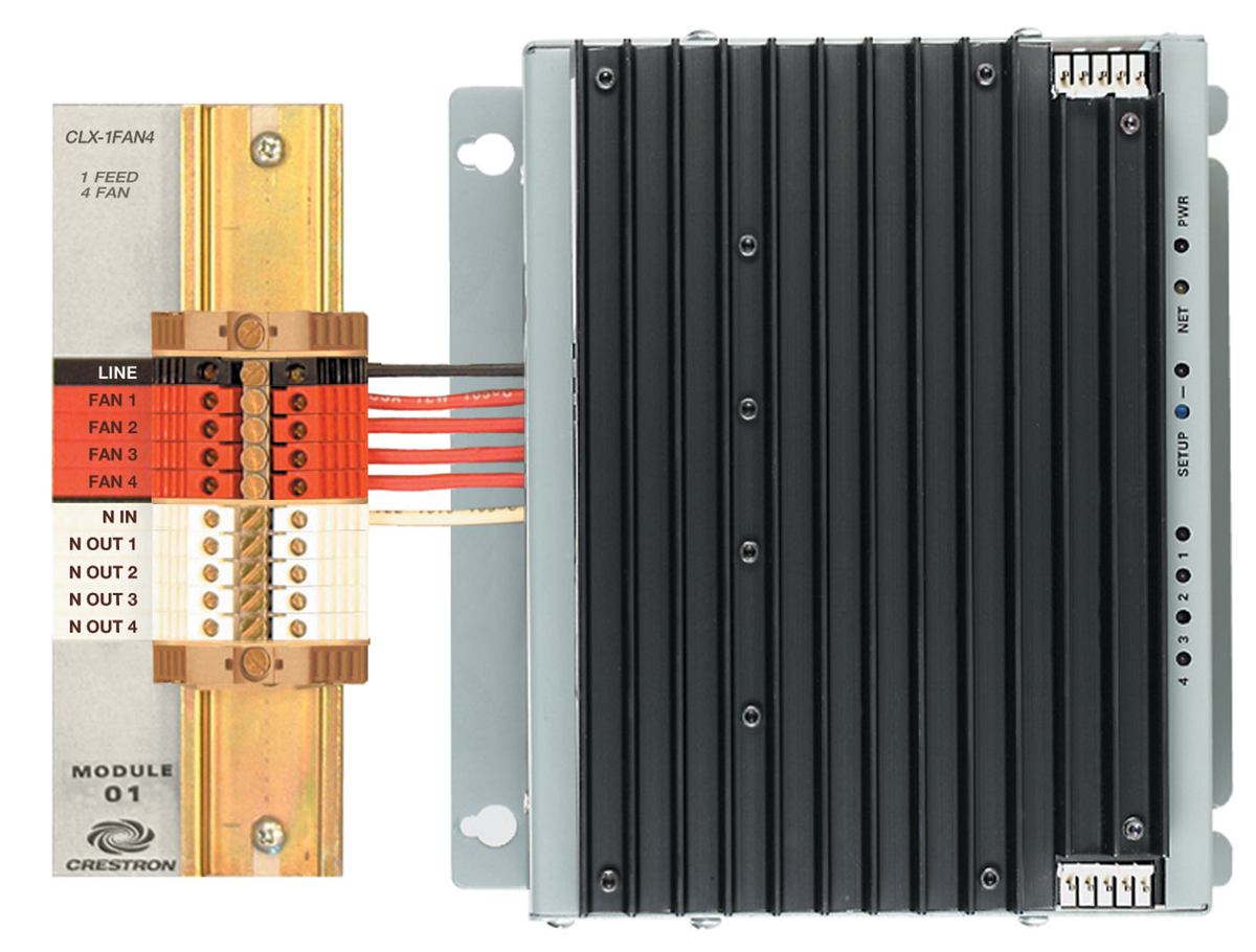 Crestron CLT-1FAN4 - Terminal Block for CLX-1FAN4