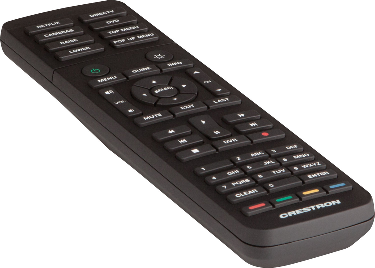 Crestron HR-150-B - Handheld Remote, 50 Button, Black