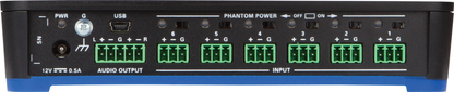 Crestron MMX-6-USB - 6-Channel USB Microphone Mixer