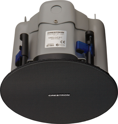 Crestron SAROS IC4T-W-T-EACH+ - Saros® 4” 2-Way In-Ceiling Speaker, White Textured, Single (must be ordered in multiples of 2)
