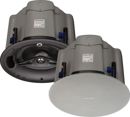 Crestron SAROS IC8T-W-T-EACH+ - Saros® 8” 2-Way In-Ceiling Speaker, White Textured, Single (must be ordered in multiples of 2)