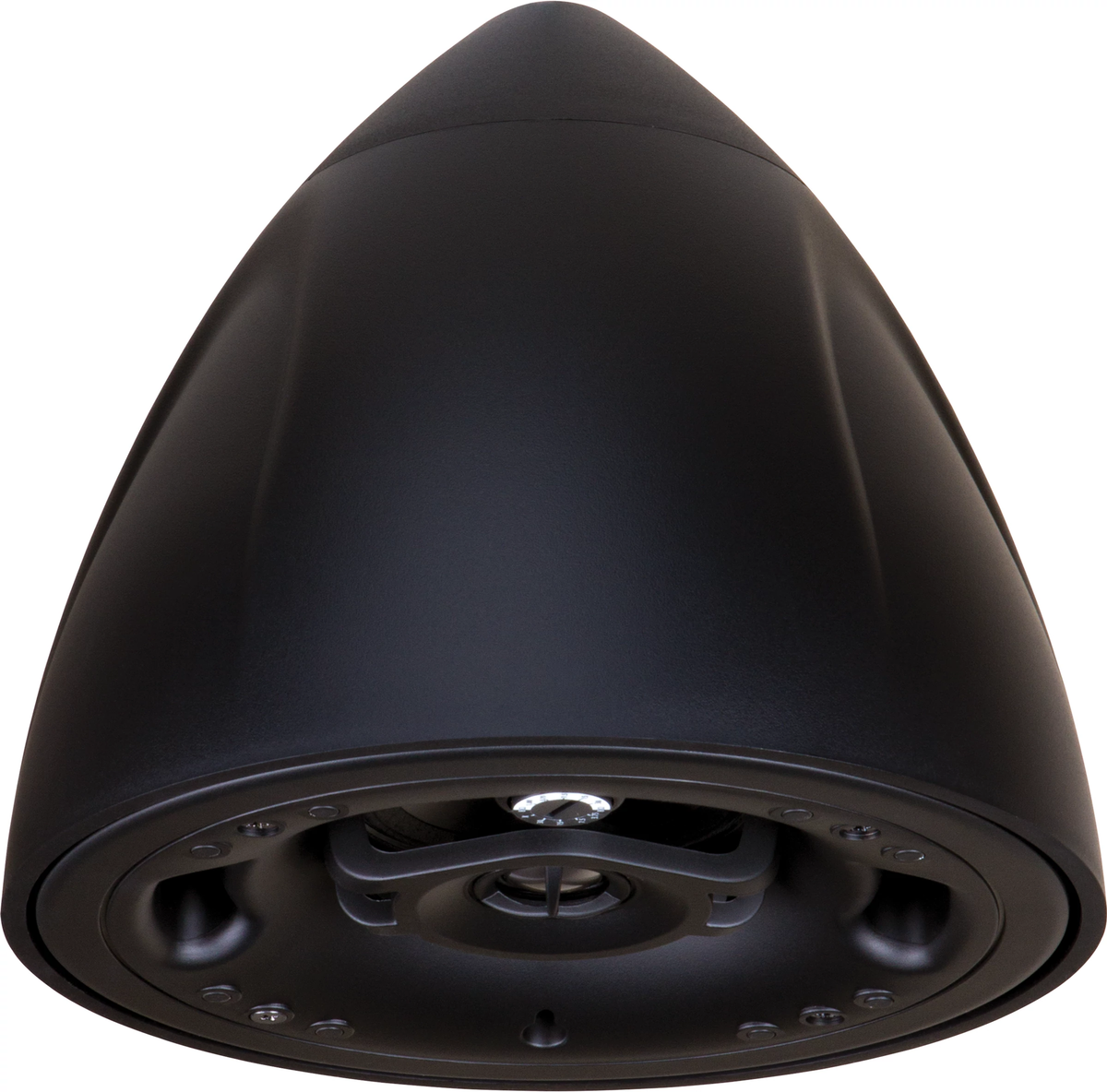 Crestron SAROS PD4T-B-T-EACH - Saros® 4” 2-Way Pendant Speaker, Black Textured, Single