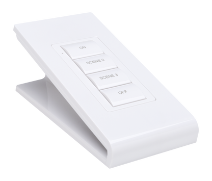 Crestron ZUMMESH-KP-BATT-TTK-W-S - Tabletop Mounting Kit for Zūm® Battery-Powered Wireless Keypads, White