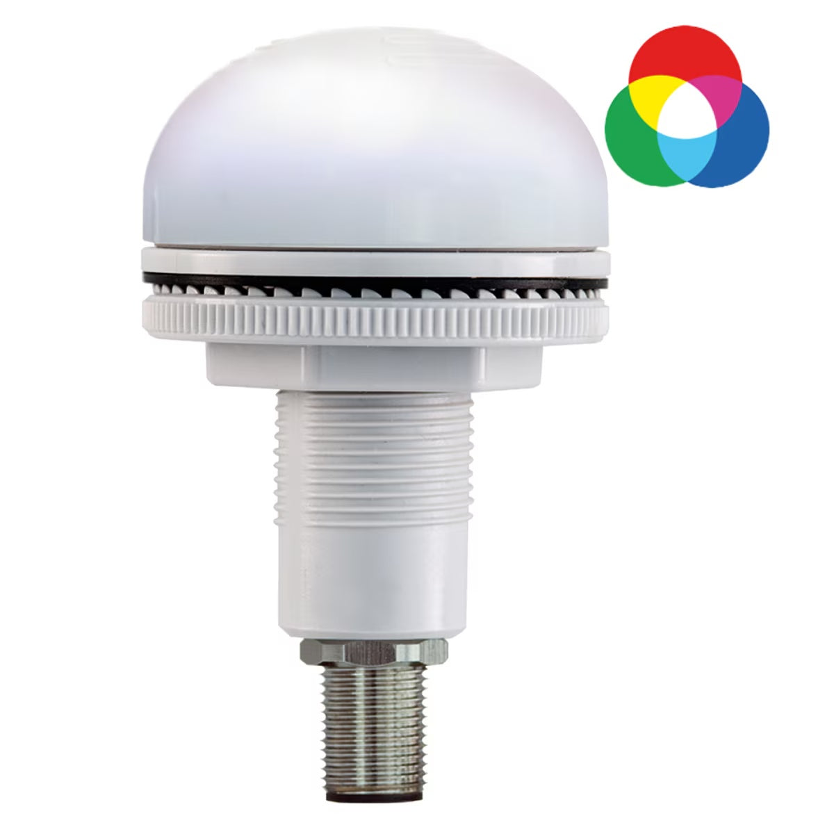 PM22C-024RGB-Q RGB Panel Mount 22mm Multifunctional Audible/Visual Multicolor LED Combinations Multicolor
